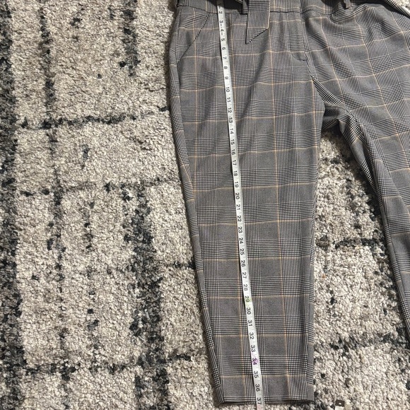 PLUS SIZE !! Lane Bryant Black and Gray Plaid Men's Dress Pants - Picture 8 of 9
